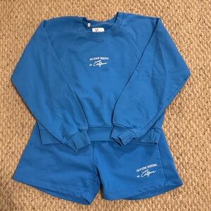 Zara Vibrant Blue Knit Top